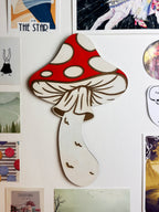 Champignon - Décoration murale