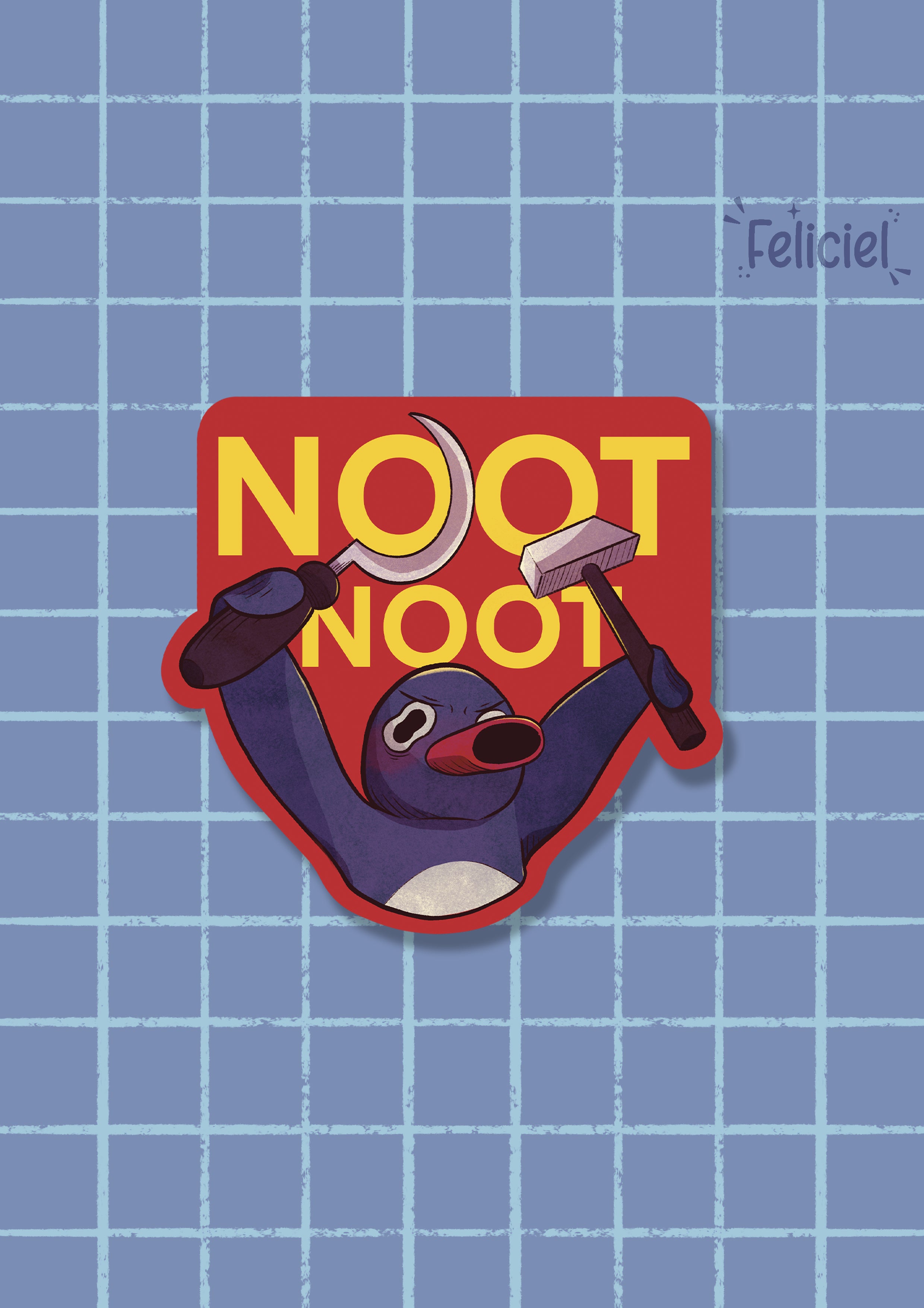 Pingu Noot Noot - Sticker