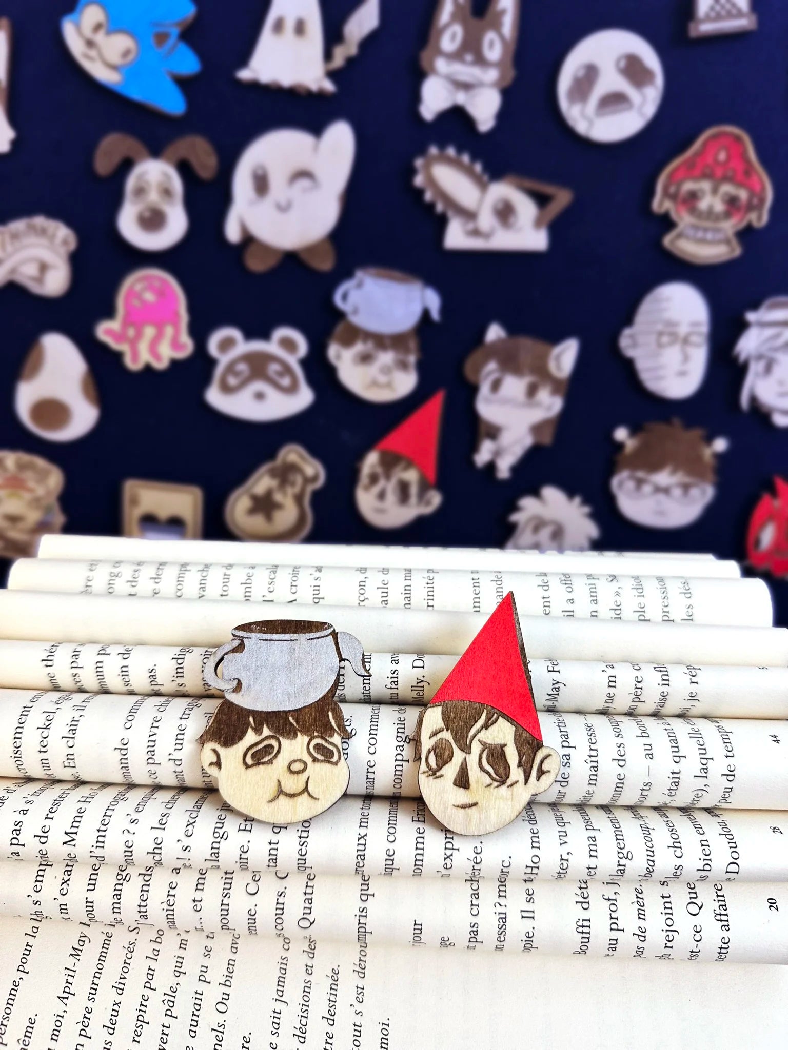 Over the Garden Wall - Handmade Wooden Pin
