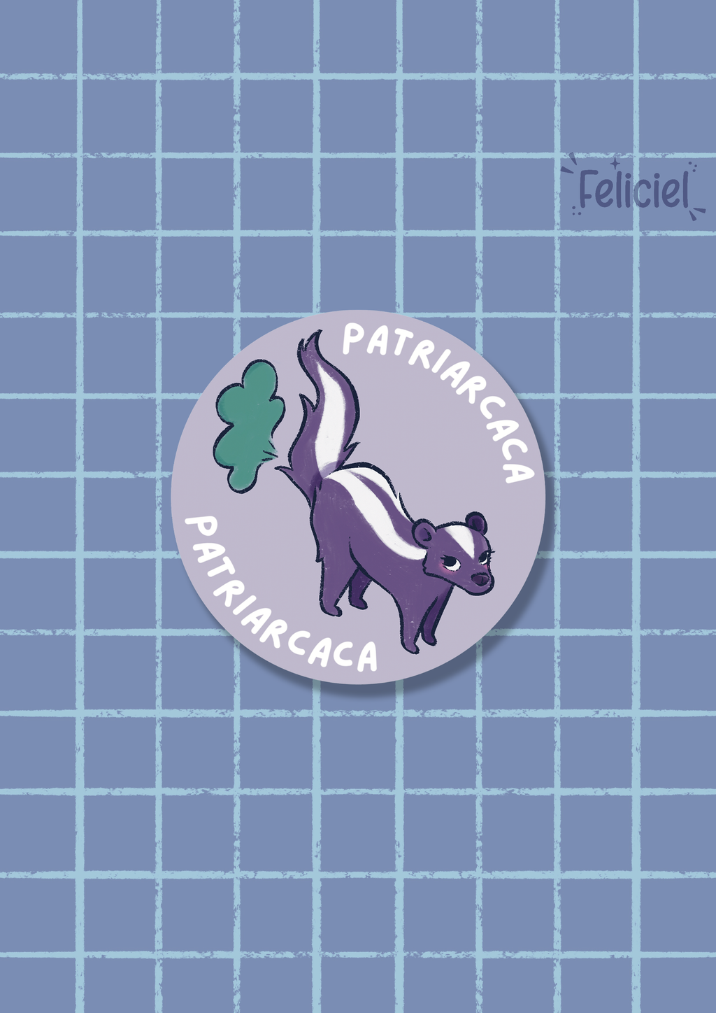 Patriarcaca - Autocollant