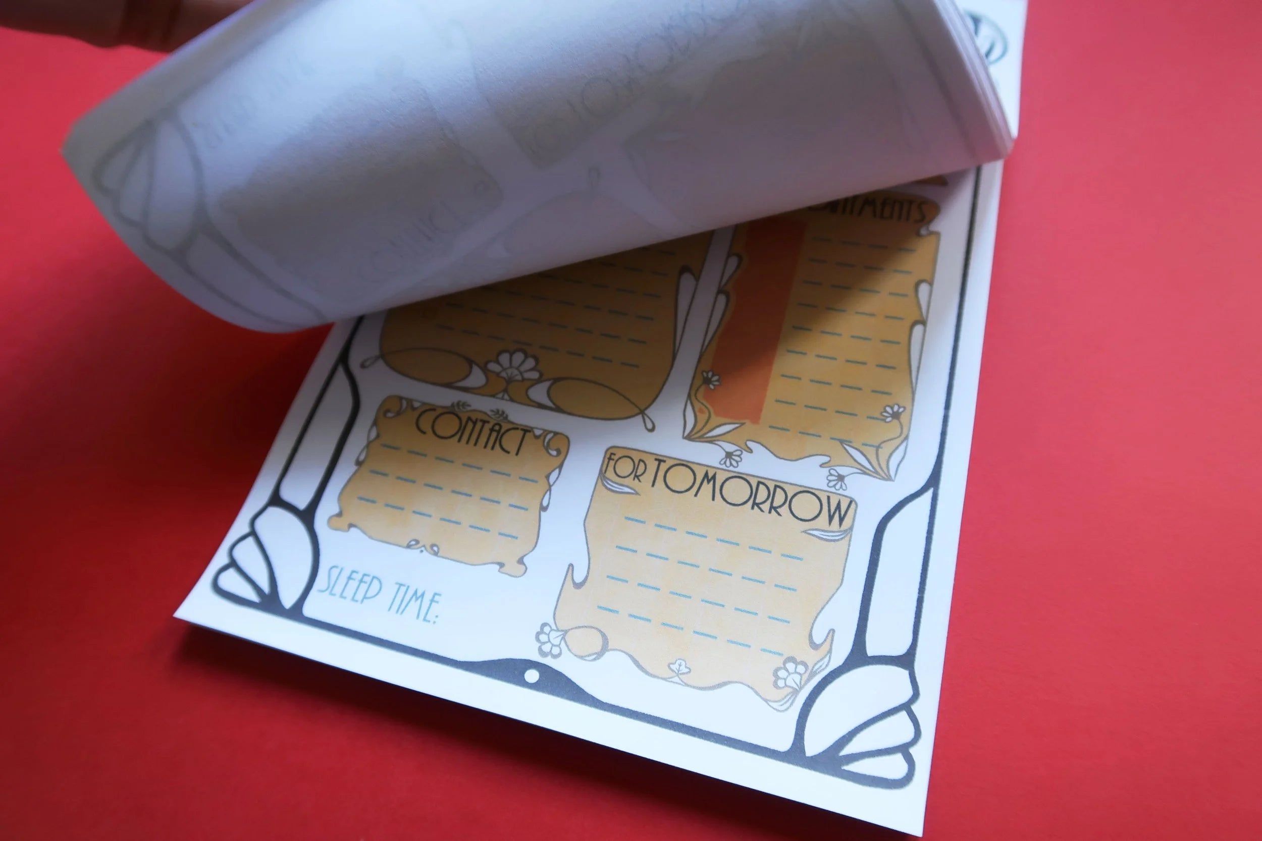 Art Nouveau A5 - Daily Planner