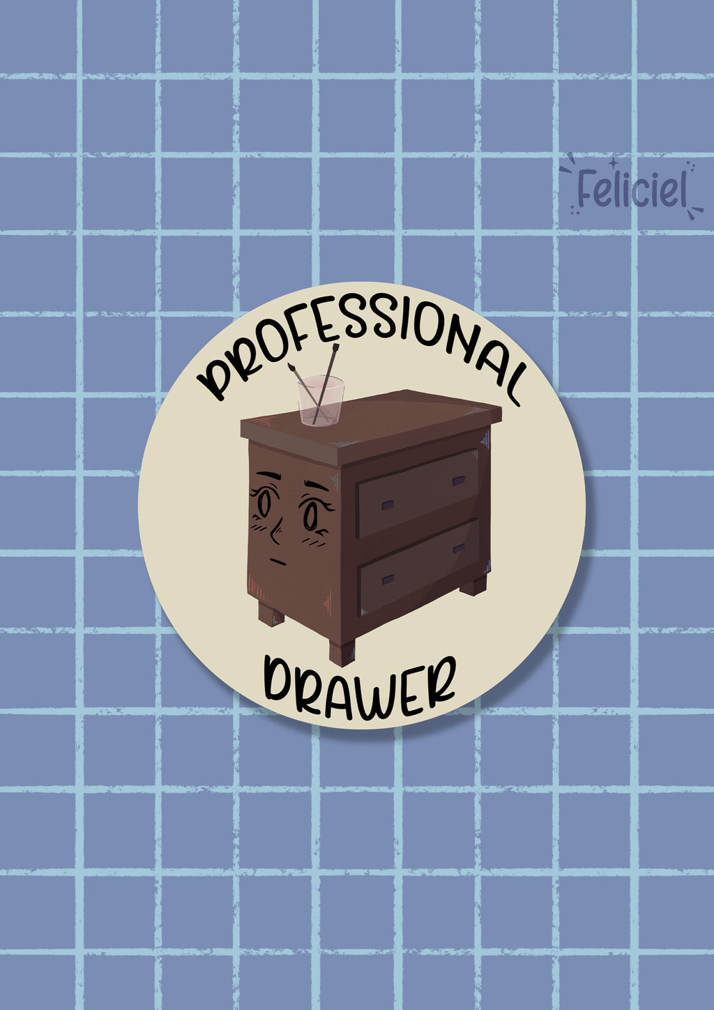 Professional drawer - Sticker