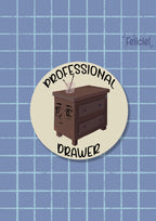 Professional drawer - Sticker