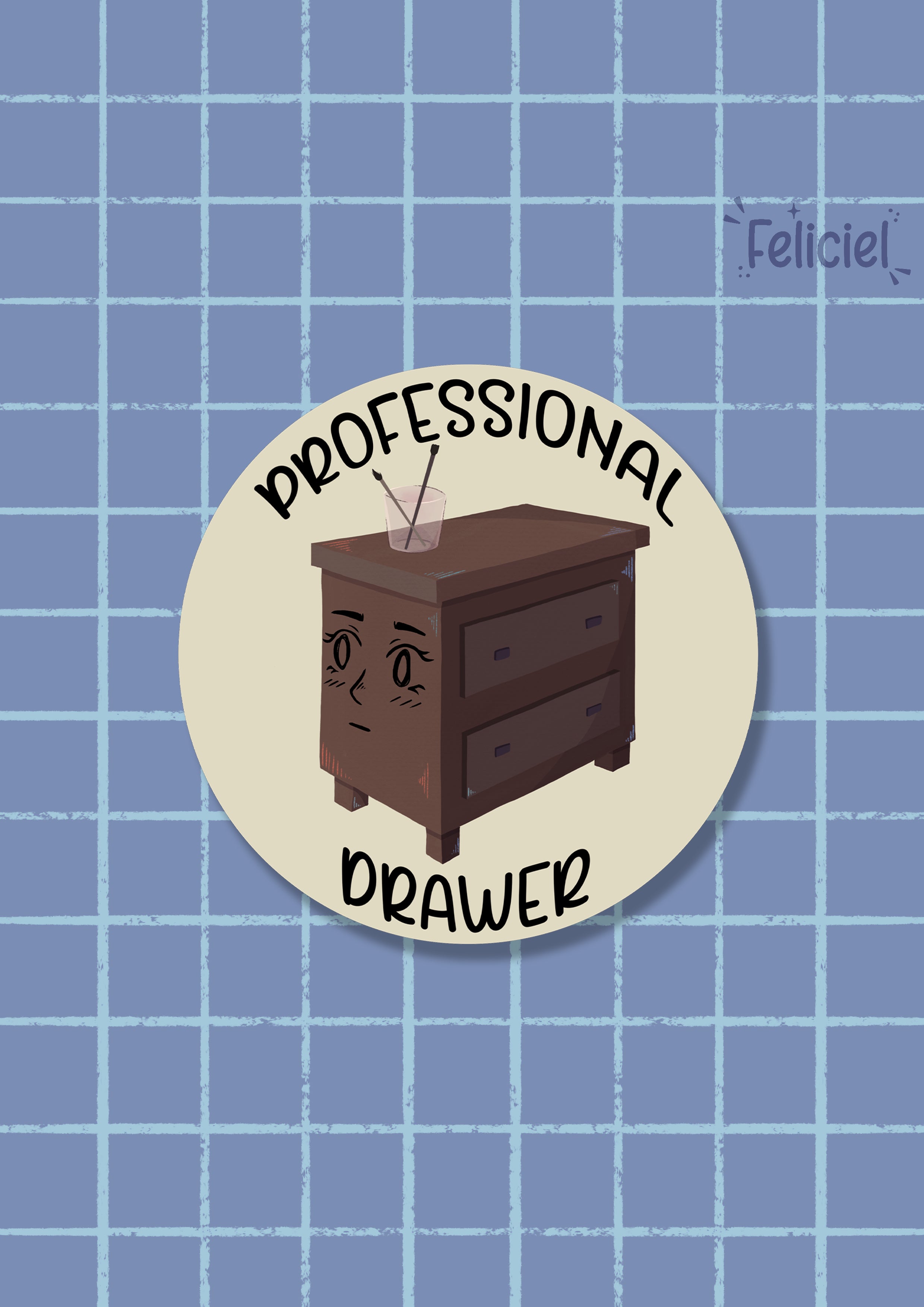 Professional drawer - Sticker