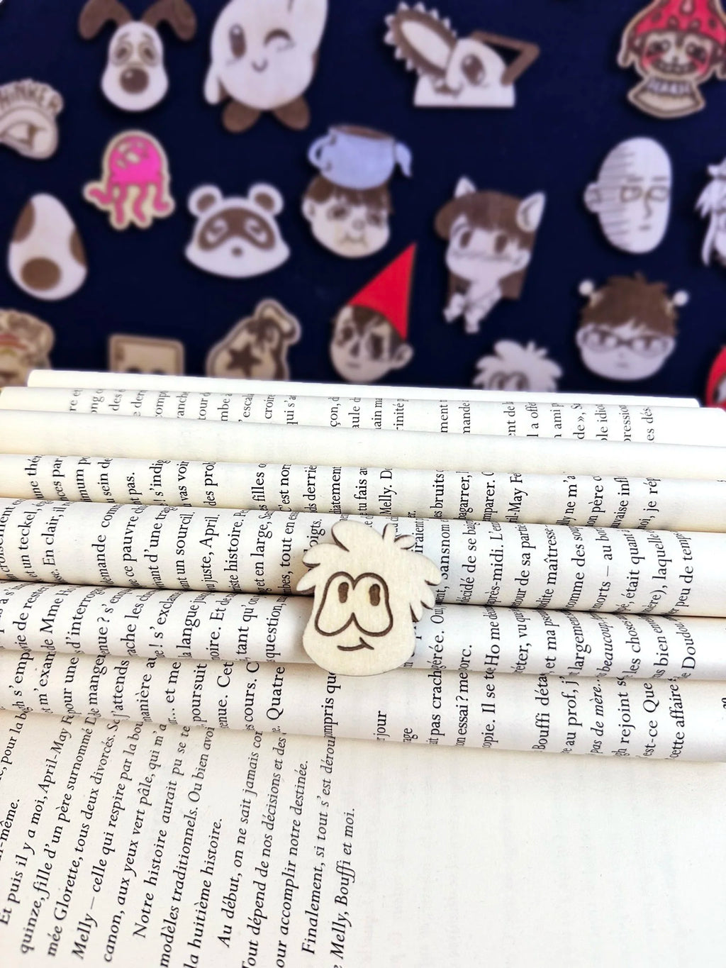 Puffle Club Pinguin - Handmade Wooden Pin