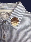 Saiki K - Handmade Wooden Pin