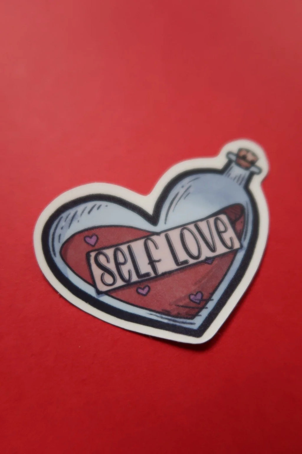 Potion d'amour de soi - Autocollant
