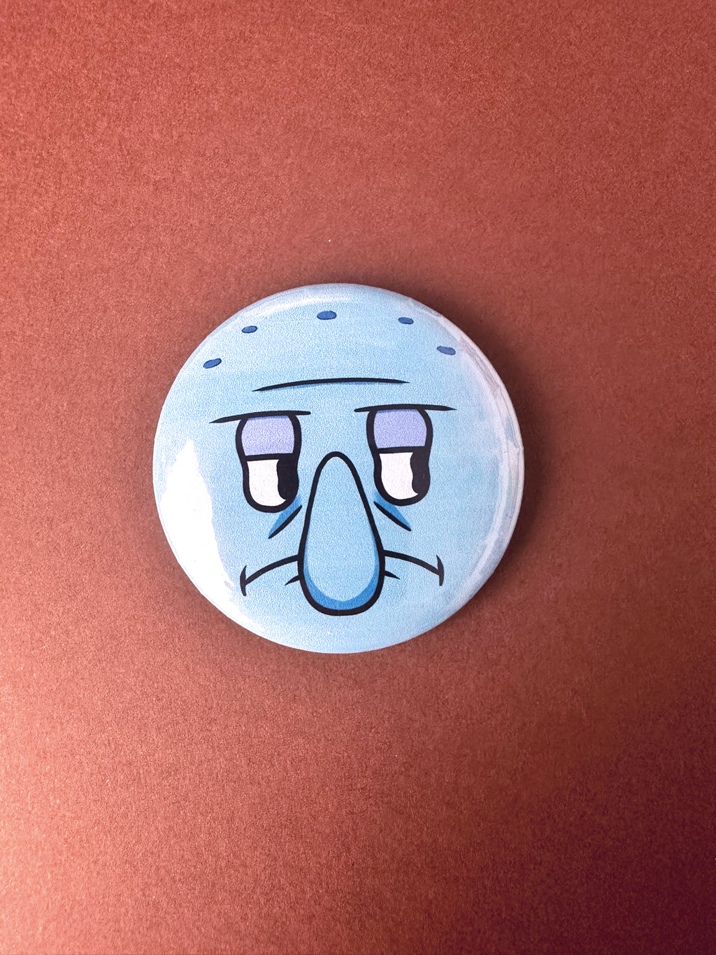 Spongebob and Squidward - Large badge