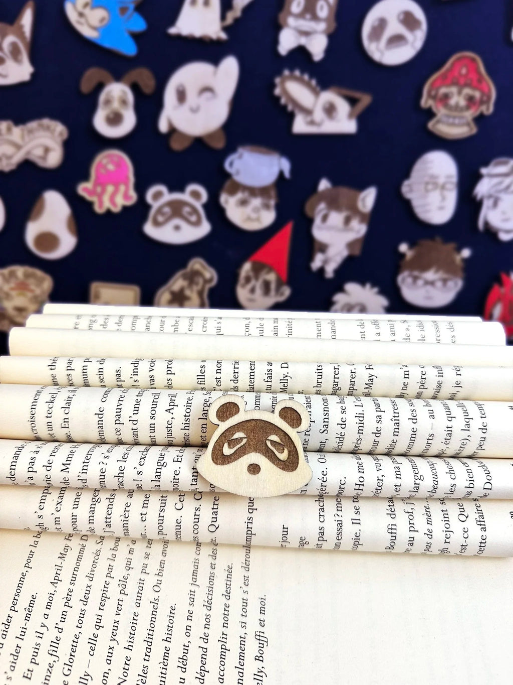 Tom Nook Animal Crossing - Handmade Wooden Pin