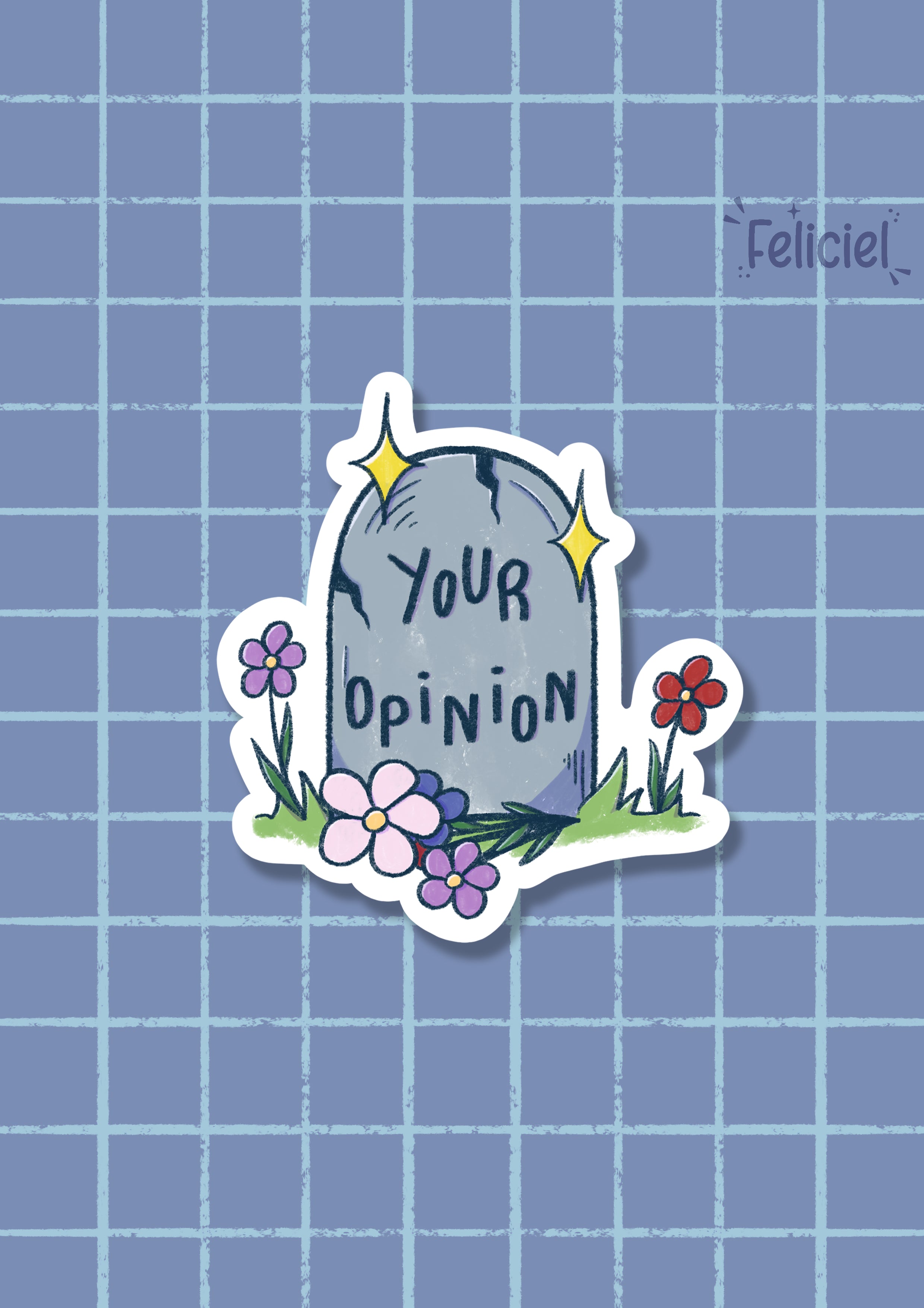 Votre opinion - Autocollant