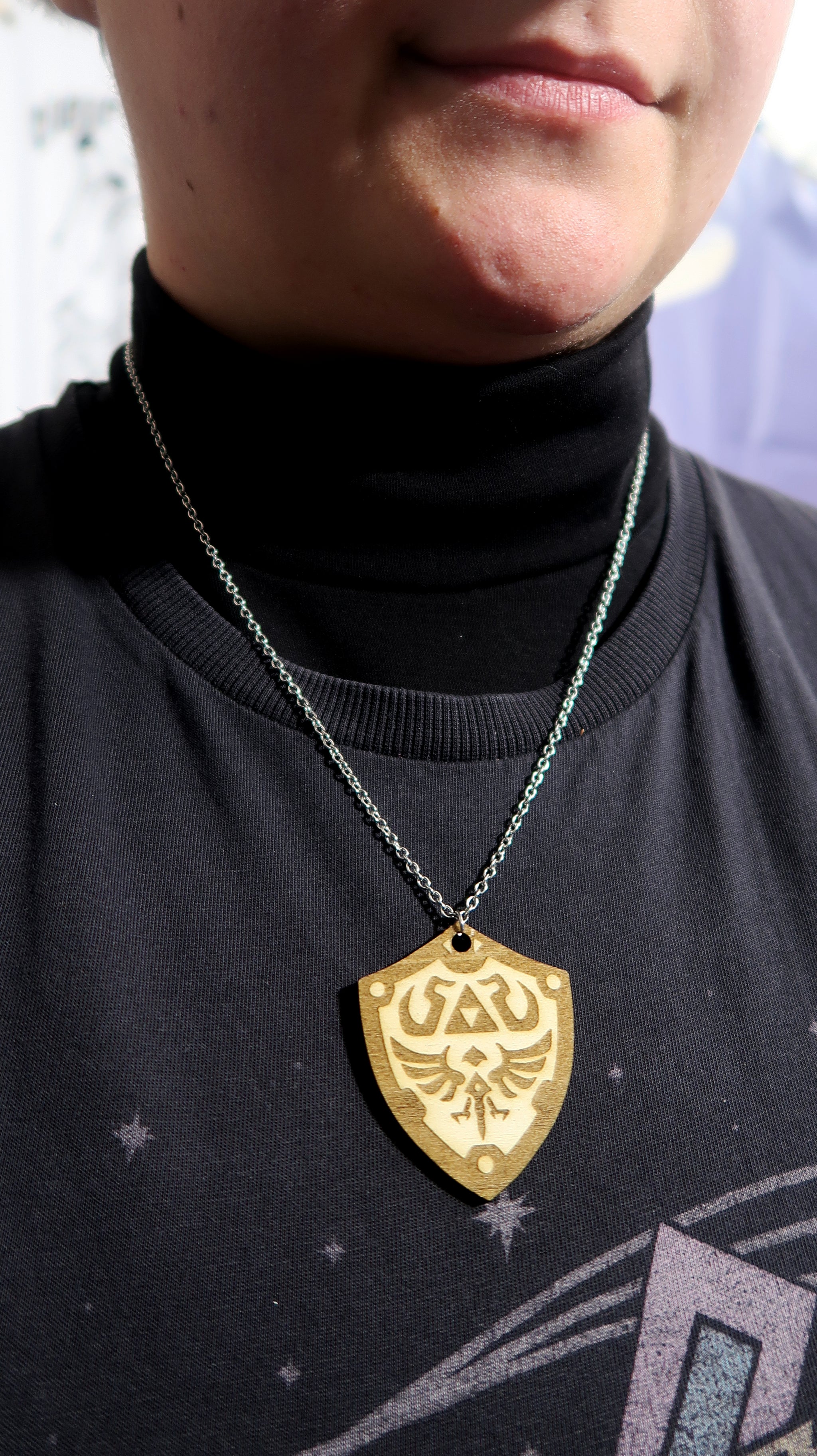 Zelda Hylian shield - Necklace