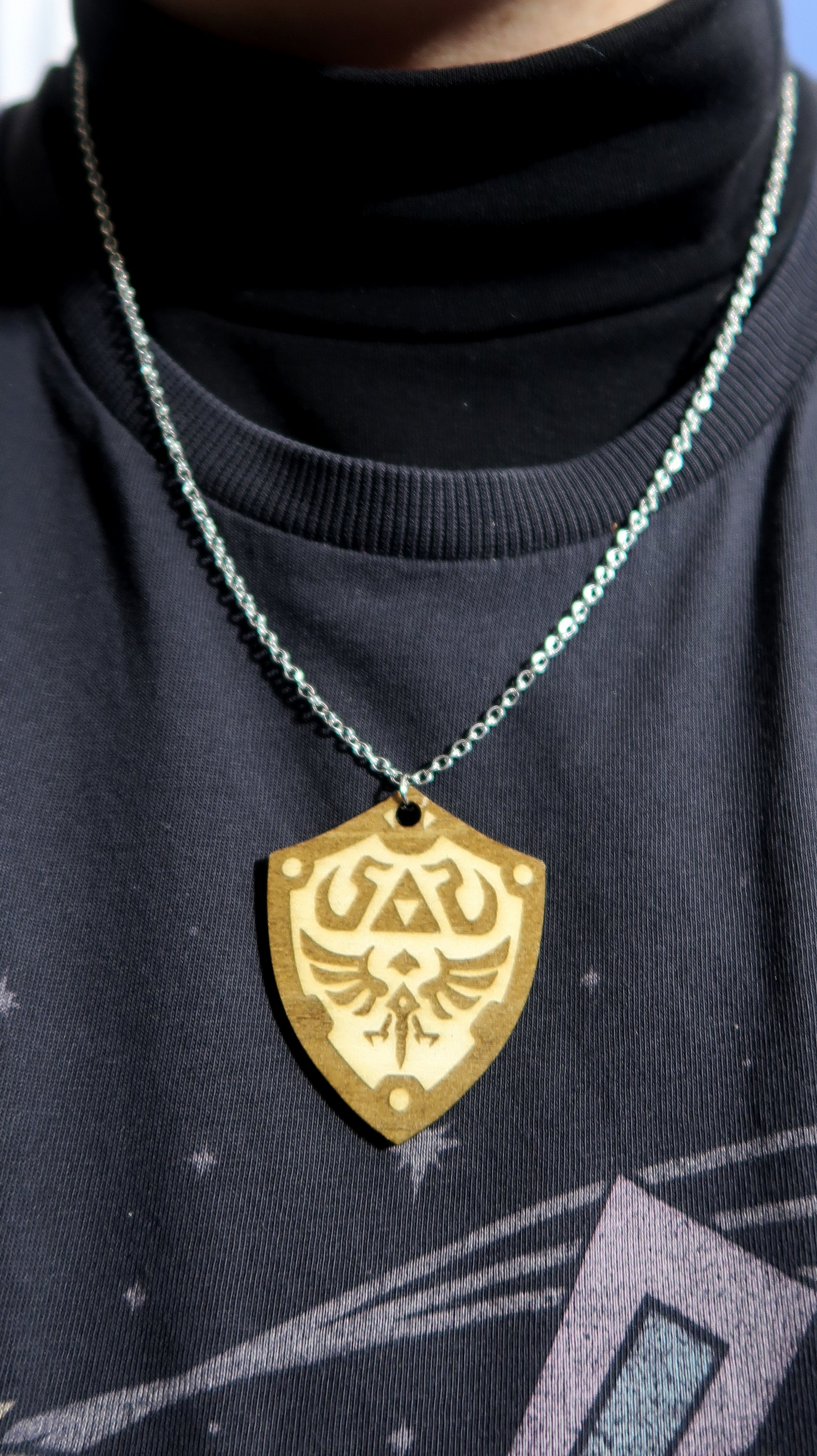 Zelda Hylian shield - Necklace